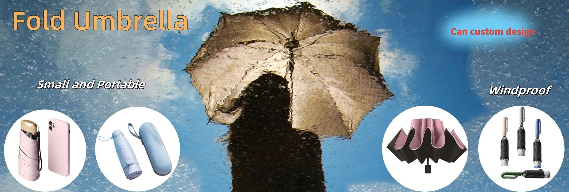 Fold Umbrellas — Small & Portable
